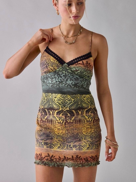 Urban Renewal Dresses & Skirts - Urban Outfitters Urban Renewal Paisley Slip Dress